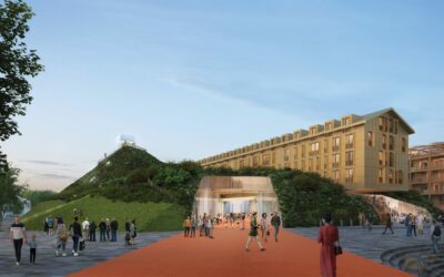 Grüne Mitte Franklin Visualisierung_MVRDV Grüne Mitte Franklin Visualisierung_MVRDV