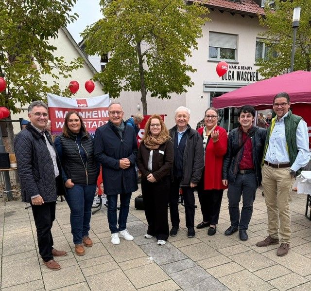 Dr. Stefan Fulst-Blei, Isabel Cademartori, Andreas Stoch, Daniela Schiermeier, Lothar Mark, Dr. Claudia Schöning-Kalender, Dr. Sebastian Camarero und Jürgen Anselmann